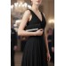 Evening Bags Wholesale - Black Pleated Satin w/ Mesh Metal Bar Accent Evening Bag